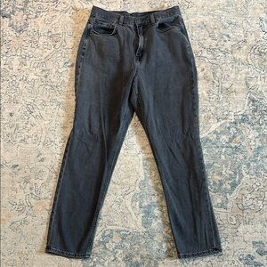 American Age Black Straight Leg Denim
